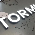 ilustrasi letter signage